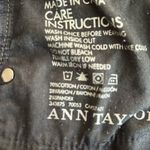 Ann Taylor  Blue Mini Jean Skirt sz 4 Photo 5