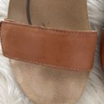 ABEO BIO SYSTEM Tan Leather Sandals with Cork Wedge size 6N BNWOT Photo 8