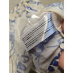 C/MEO COLLECTIVE  Slow Burn Long Sleeve Short Logo Print Cream Oversized XXS Photo 10