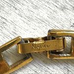 Napier orange yellow and white large beaded necklace Photo 6