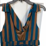 Minuet NWOT  asymmetrical hem M striped dre… Photo 2