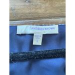 Lavender Brown Blue Eyelet Tunic Dress Large Boho Festival Kimono Sleeve USA Photo 3