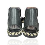 Sorel Ella II Leather Strappy Stretch Sandal 8.5 Minimalist Espadrille Flats Photo 6