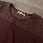 Andree by Unit  NWT Sherpa sweatshirt medium Photo 3