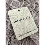 Free People Intimately  "In My Head" Lace Thng Bodysuit Lavender Thistle Sz M NWT Photo 5