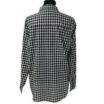 Olive & Oak  Gingham Blue  & White Cotton Button Down Shirt(Size Medium) Photo 3