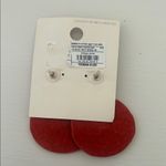 A New Day  Red Beaded Earrings Photo 2