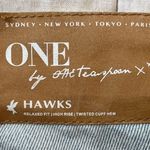 One Teaspoon RARE Revolve X Light Wash Hawks Cheetah Distressed Denim Shorts -30 Photo 4