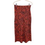 The Fifth Label  Womens Skirt Size‎ 8 Red Black A-Line Midi Y2K Edgy Chic Office Photo 1