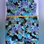 Erika Dresses Tropical Floral Sleeveless Maxi Dress Sz Small Women Front buttons Photo 9