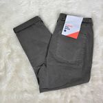 Sundry Olive Green Belted Cargo Pants Women's Size 28 Stripe Detail Cropped Photo 5