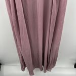 Birdy Grey Devin Convertible Chiffon Maxi Bridesmaid Dress Dark Mauve Sz M NEW Photo 8