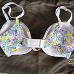 Victoria's Secret  Floral Bra - Lavender and Yellow Photo 1