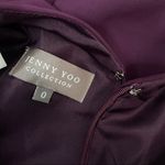 Jenny Yoo  Purple Cecilia Dress Size 0 Wedding Bridesmaid Formal Maxi Ruffle Photo 7