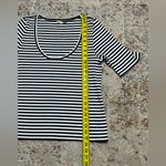 Faherty  Freestyle RIb Knit Top In Navy Desi Stripe size XXL Photo 7