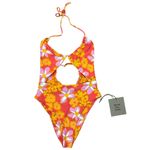 Stone Fox Swim NWT Riva One Piece Swimsuit - Lei Lei Print Size XS Photo 2