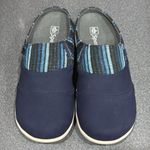 Spenco Orthotic Nubuck Mules Siesta Nuevo Stripe Navy Photo 8