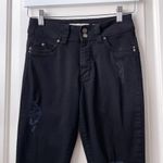 Ymi  High Waist Distressed Black Skinny Pants Wanna Get A Butt 3 Photo 1