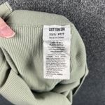 Cotton On Women's Basic Casual Stretch Crop Cropped Tank Ribbed Knit XS Green Photo 4