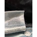 CAbi #3387 Destructed Slim Boyfriend Distressed Black Jeans Women's Size 2 Photo 7