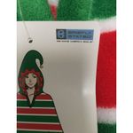 Briefly Stated Women's Stripe Pajama Poncho Hoodie Sleep One Size Fits Most Photo 4