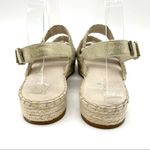 Caslon Womens 8 Ashton Espadrille Platform Sandal Gold Summer Beach Bohemian Photo 3