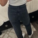 AGOLDE '90s Crop Jeans in Shutter (black), Size 24 Photo 3