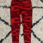 Alphalete Red Crossover Leggings Photo 5