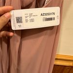 Azazie A-Line Pleated Chiffon Floor-Length Dress Size A2 Photo 10