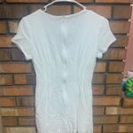 Princess Polly White Button-Up Romper Photo 3