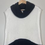 White House | Black Market Size M Turtleneck Sleeveless Textured Tabard Sweater Photo 1