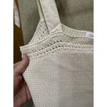 All in Favor NEW Nordstrom Crochet Minidress Bow Ties Beige Size Small Photo 2