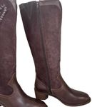 Briscos Tall Leather & Suede Women's Western Riding Boots Brown 8.5M NWT Size 8.5 Photo 4