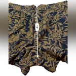Madewell Clean Pull-On 100% Linen Tropical Floral Shorts in Deep Shadow Sz M NEW Photo 10