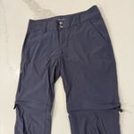 Columbia Saturday Trail II Convertible Pants Womens 4 Short Blue Gorpcore Hiking Photo 5