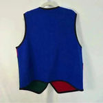 Modern Women Ugly Christmas‎ Sweater Vest 100% Boiled Wool Grannycore Sz 18/20 Blue Photo 10