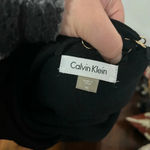 Calvin Klein BLACK LACE UP LONG SLEEVE SWEATER DRESS Photo 2