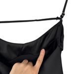 ZARA  Satin Effect Cut Out Dress in Black Bloggers Fav XS 4432/201 Wedding Guest Photo 10