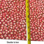 Free People Lorelai Dress Floral Tie Back Midi Sleeveless Fairy Cottagecore L Photo 11