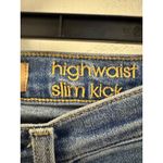 7 For All Mankind  Highwaist Slim Kick Studded Flare Jeans Size 26 Photo 3