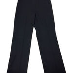 Tahari ASL Stretch Black Creased Front Bootcut Pants Womens Size 4 Photo 0