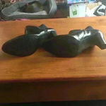 Adrienne Vittadini  Black Leather Booties Size 8 Photo 9