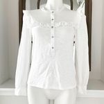 Goldie NEW Lewinter WHITE Pima Cotton Vintage Top, Size XS New w/Tag (Sold Out) Photo 9
