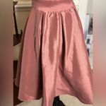 Iris Rose Pink Pleated Cocktail Dress Photo 4