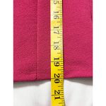 Anthropologie  Womens Structured Long Sleeve Top Blouse XXS Hot Pink Smocked Cuff Photo 10