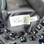 Eliza J Beaded Black Top. Size 8 Photo 6