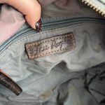 Free People  Floral Embroidered Canvas Messenger Bag Photo 8