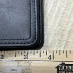 Steve Madden Wallet Black Soft Leather Gold Accents Card Holder Snap Closure Photo 11