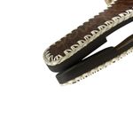 Sam Edelman Fitz Slides Leather Beaded Embellished Sandals Ivory Sz 8 boho chic Photo 12