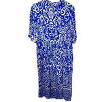Entro NWT  Midi Dress Women Small Airy Flowy Paisley Resort Coastal Beach Garden Photo 10